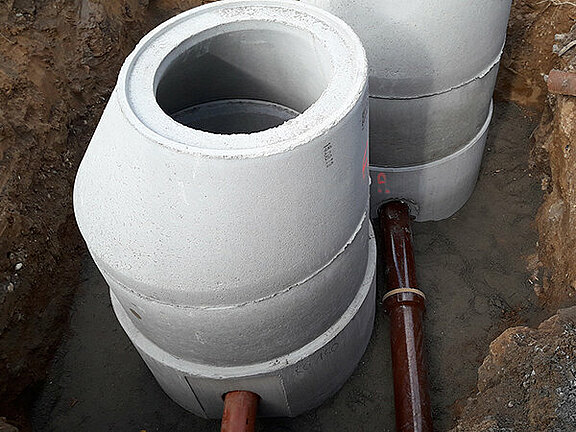 Herstellung von Abwasseranlagen