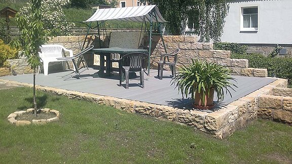 Anlegen von Terrassen