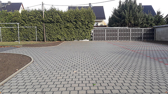 Pflasterarbeiten Parkplätze