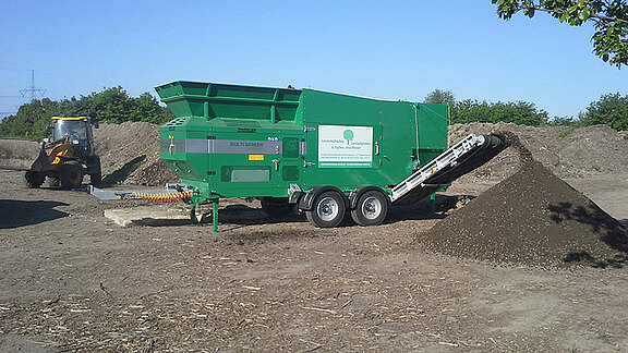 Schreddern von Reissig